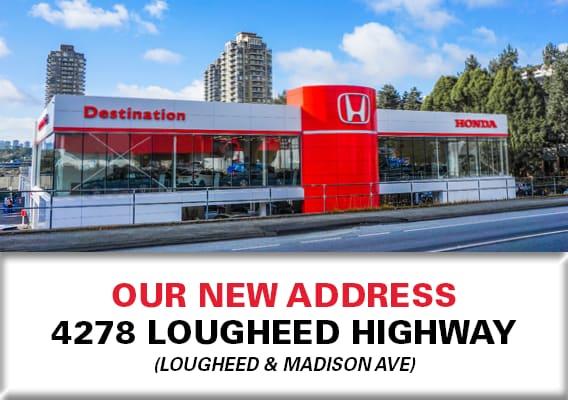 New address: 4278 Lougheed Highway