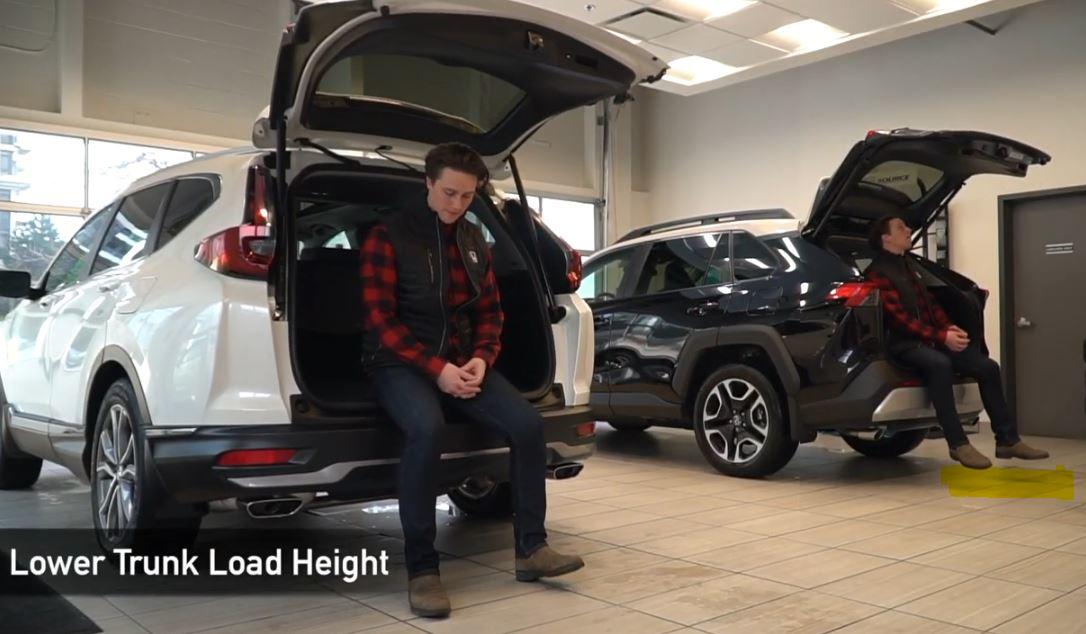 CR-V Load Trunk Height