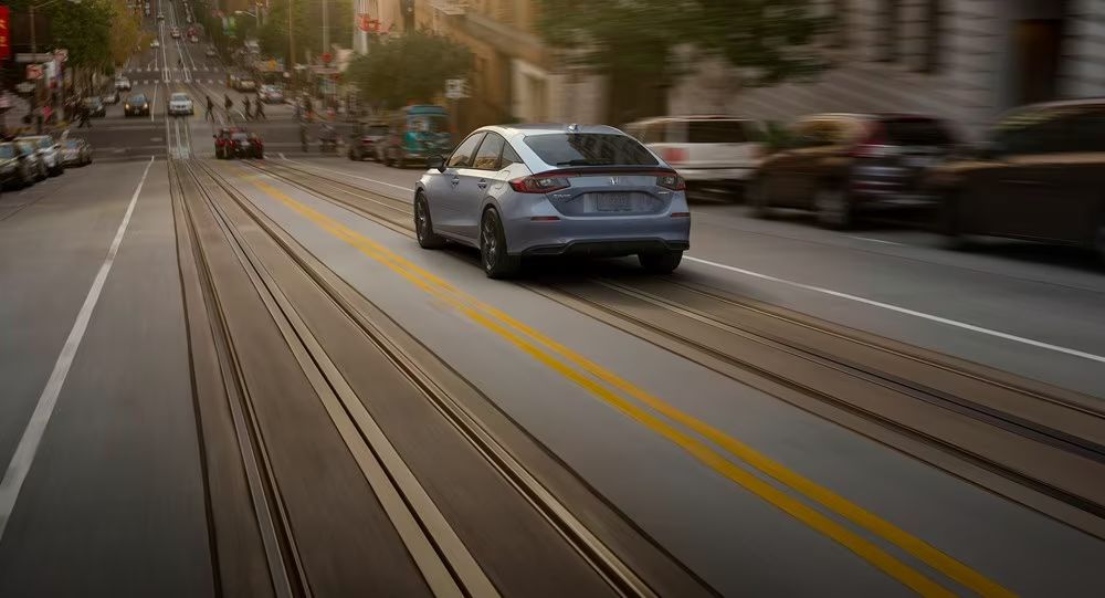 2024 Civic Hatchback rear view