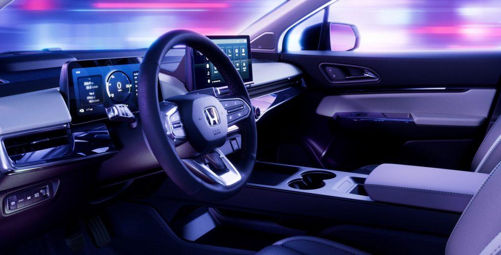 Interior of the 2024 Honda Prologue EV SUV